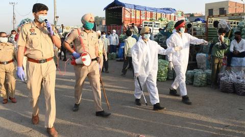 印度新冠疫情形势严峻，多地决定重新实施封锁政策