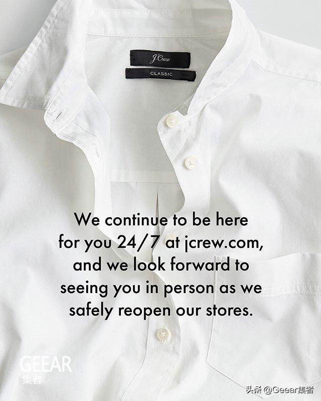 受疫情影响，美国服装品牌J.Crew宣布申请破产保护