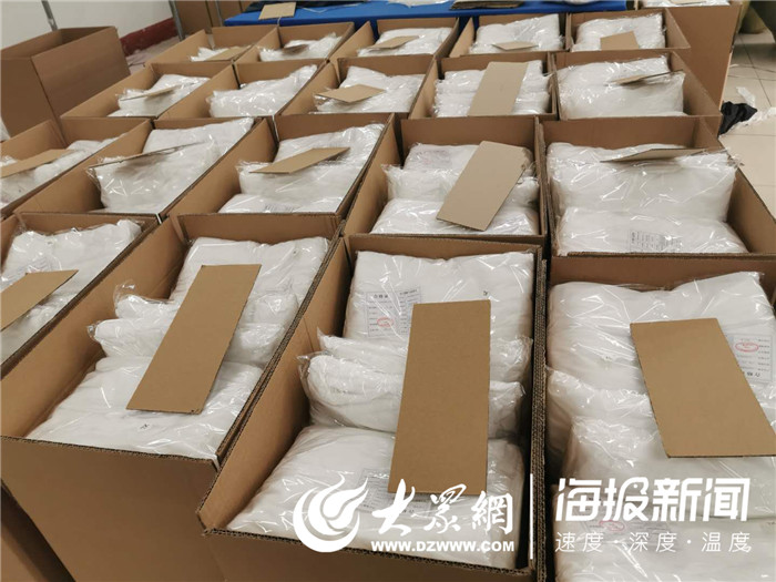 疫情当前 菏泽这家企业从传统服装到转型生产隔离衣只用了半天