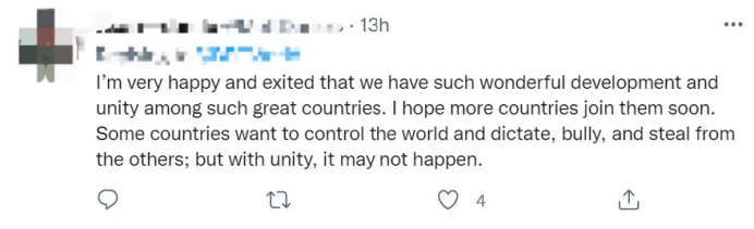 外媒聚焦金砖国家领导人会晤:加强合作,共克时艰_fororder_企业微信截图_16561476515085