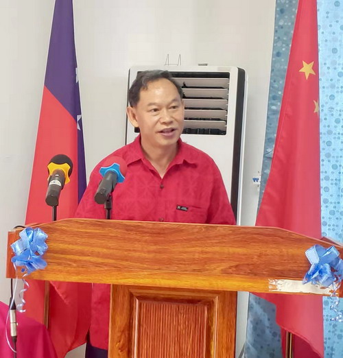 中国驻萨摩亚大使巢小良 图片来源：外交部官网