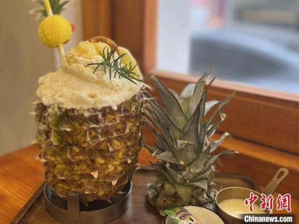 持续高温炙烤西安 新颖冰淇淋“线上线下”火爆