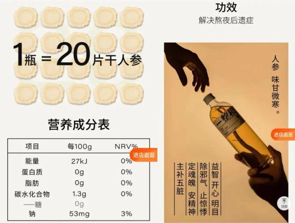 “熬夜水”火了！卖19.9元成本仅2元……专家：5年以下人参只是食品