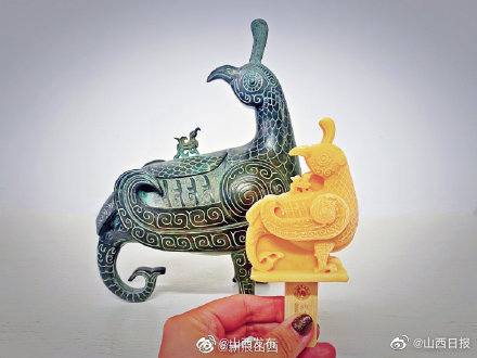 山西博物院推出鸟尊雪糕 你想吃吗？