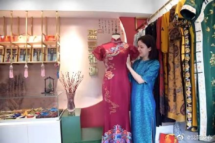 沈阳故宫文创上新，华美旗袍归来！