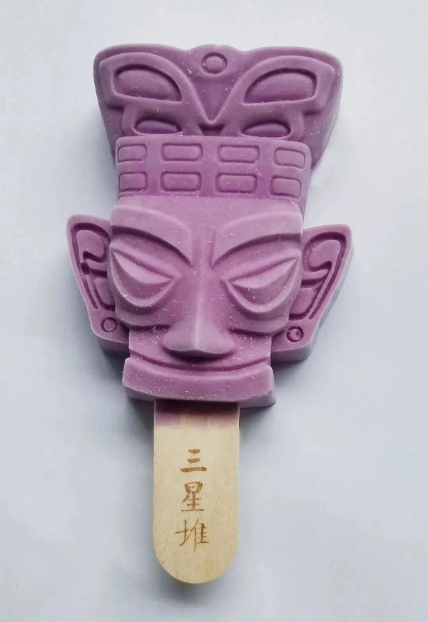 三星堆面具冰淇淋又上新啦!端午去尝“鲜”~ 三星堆面具冰淇淋又上新啦!端午去尝“鲜”~