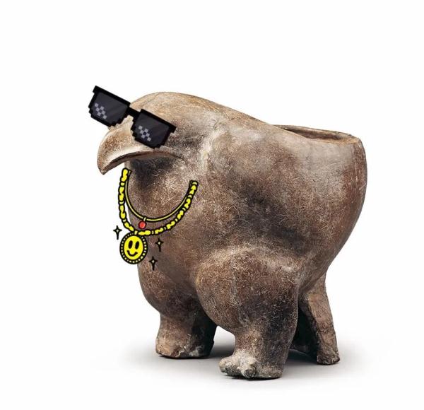 国博美馔 | 夏天,来杯“萌萌鹰”咖啡 国博美馔 | 夏天,来杯“萌萌鹰”咖啡