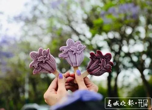 “三星堆”雪糕火了，蓝花楹雪糕请求出战！速来打卡！