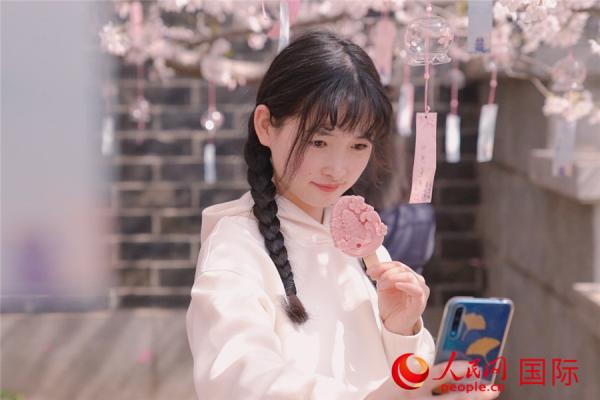 见证中日友谊 无锡鼋头渚樱花盛开