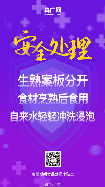 转发收藏!疫情期间食品处理小贴士来了! 转发收藏!疫情期间食品处理小贴士来了!