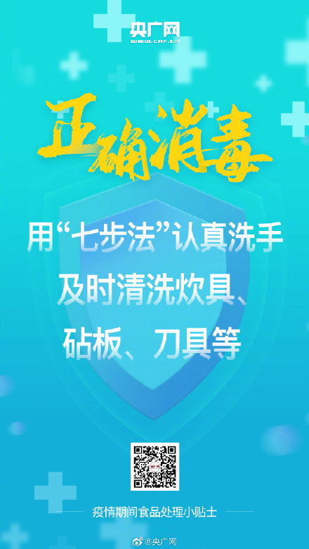 转发收藏!疫情期间食品处理小贴士来了! 转发收藏!疫情期间食品处理小贴士来了!